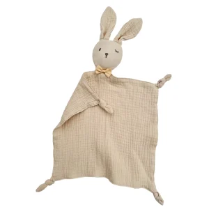 Knuffeldoekje Winky 'Konijn met Strikje' (6 kleuren)