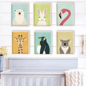 Canvas Dieren Poster