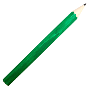Reuze houten potlood – Groen