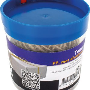 Kangaro K-4011 Touw PP 50mtr In Bewaarbox Afsnijmesje