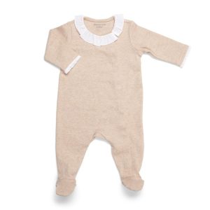 Babypakje Ruffle Light Camel