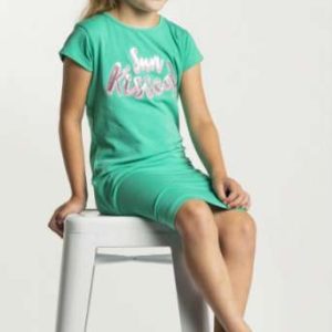Quapi lange jurk Simone sporty green