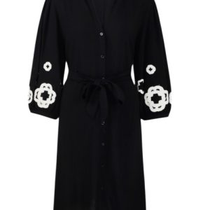 C&S dames jurk Lissabon zwart