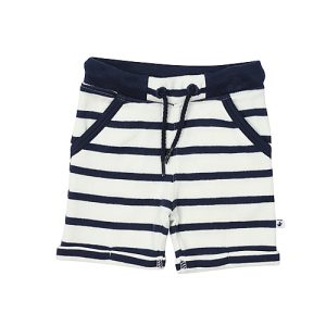 Ducky Beau baby short navy stripe