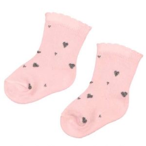 Feetje baby meisjes sokjes rainbow roze