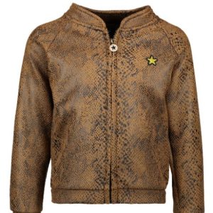Flo girls snake baseball jacket F908-5335