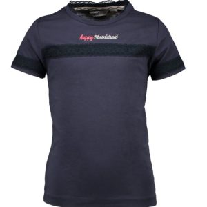 Moodstreet meisjes t-shirt M102-5402 blauw